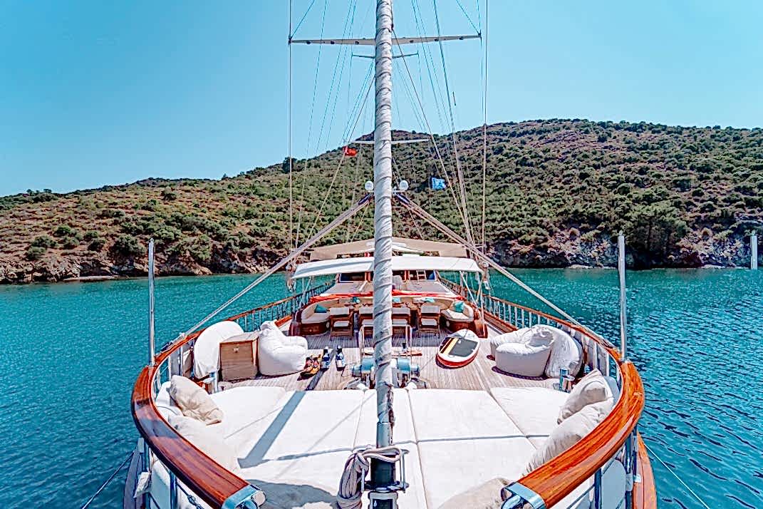 summer vacation on a gulet